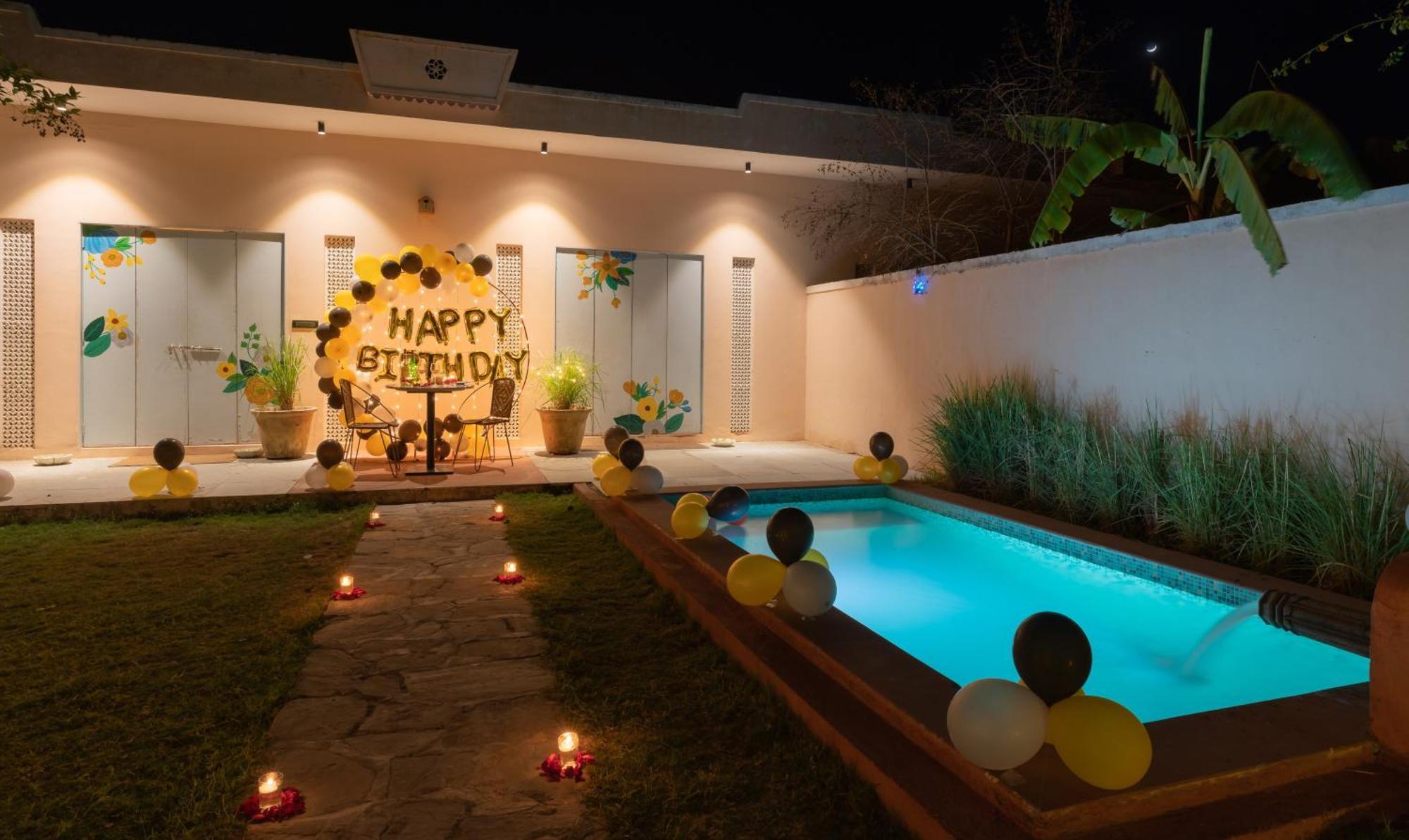 Parijat Private Pool Villa 1, 2 And 3 Bhk Udaipur Exterior photo